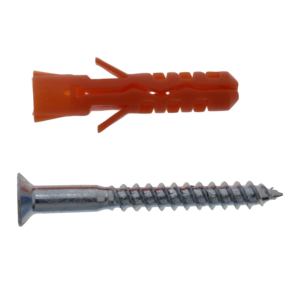 八幡ねじ　エビモンゴナイロンプラグＹ　６×３０　４本入り