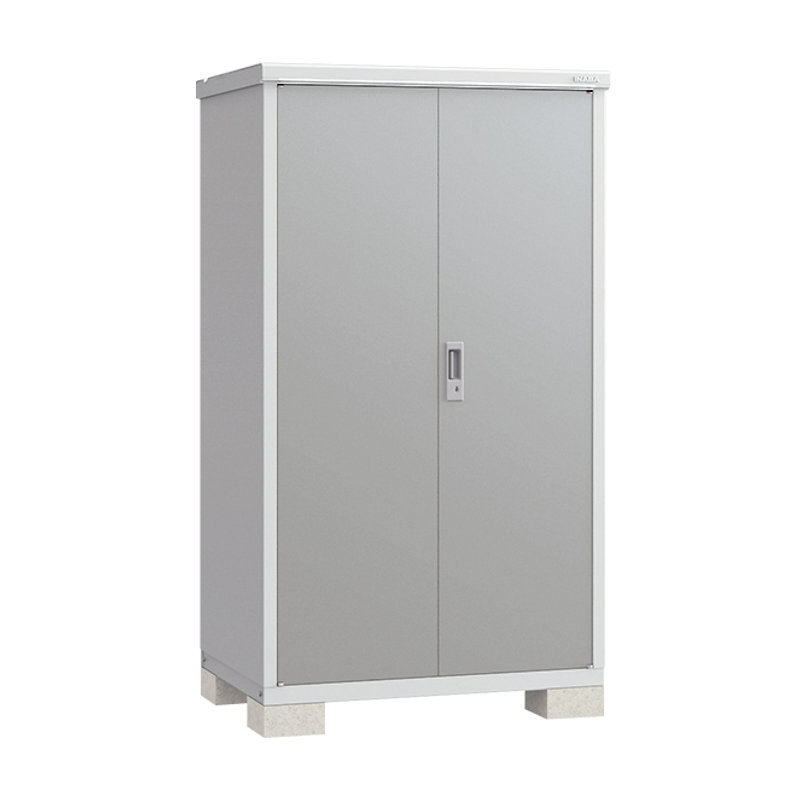 イナバ　アイビーストッカーＢＪＸ－１１７Ｅ　全面棚　グレー　約幅１．１×奥行０．８ｍ