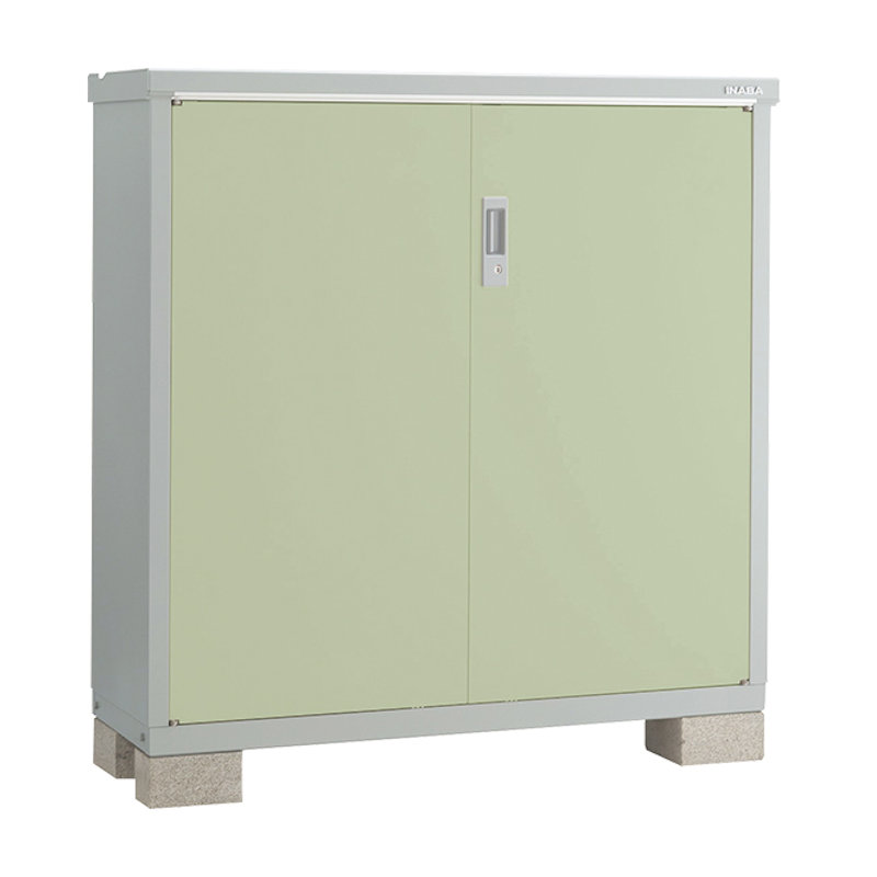 イナバ　アイビーストッカーＢＪＸ－１３５Ｃ　全面棚　ブラウン　約幅１．４×奥行０．６ｍ