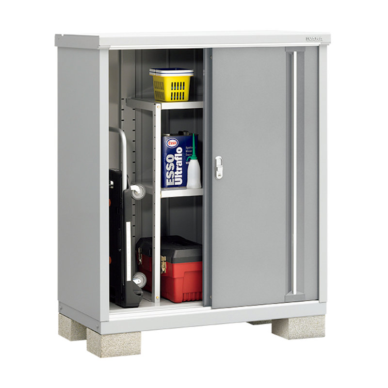 イナバ　シンプリーＭＪＸ－１１６Ｃ　全面棚　ブラウン　約幅１．１×奥行０．７ｍ