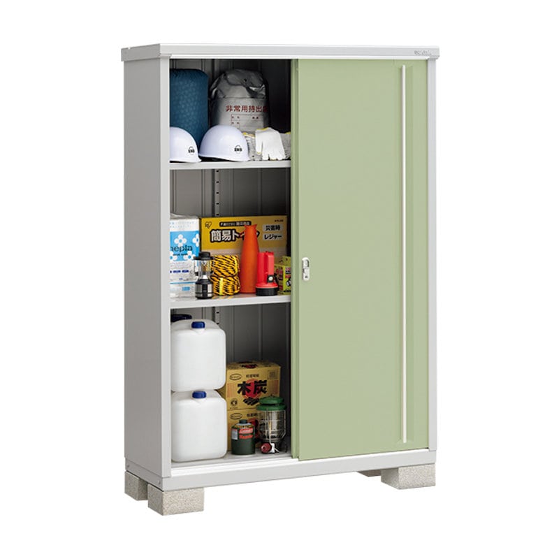 イナバ　シンプリーＭＪＸ－１３５ＥＰ　長もの収納　シルバー　約幅１．４×奥行０．６ｍ