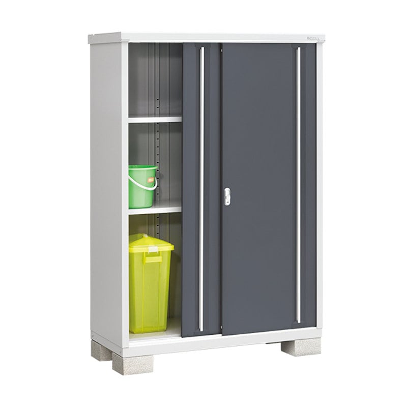 イナバ　シンプリーＭＪＸ－１３６ＥＰ　長もの収納　グリーン　約幅１．４×奥行０．７ｍ