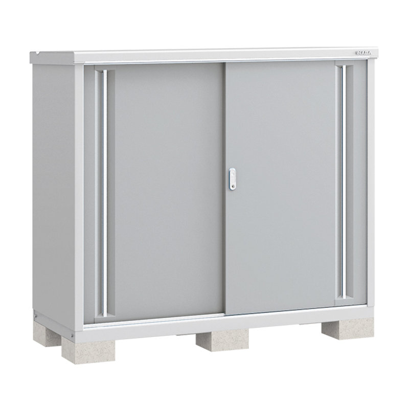 イナバ　シンプリーＭＪＸ－１５６Ｃ　全面棚　ブラウン　約幅１．６×奥行０．７ｍ