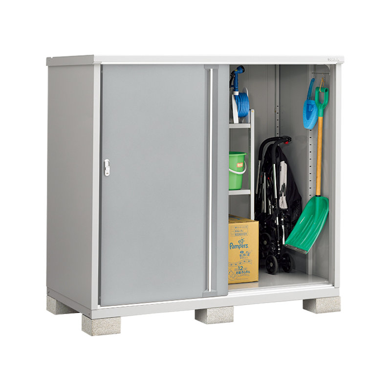 イナバ　シンプリーＭＪＸ－１７９ＤＰ　長もの収納　ブラウン　約幅１．８×奥行１ｍ