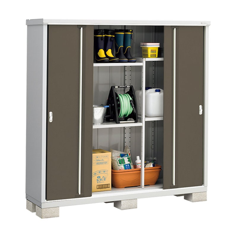 イナバ　シンプリーＭＪＸ－１９５ＥＰ　長もの収納　グレー　約幅２×奥行０．６ｍ