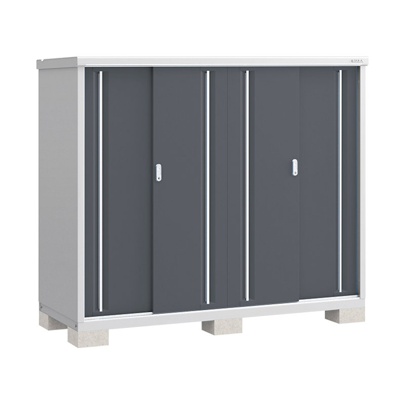 イナバ　シンプリーＭＪＸ－１９７Ｄ　全面棚　グレー　約幅２×奥行０．８ｍ