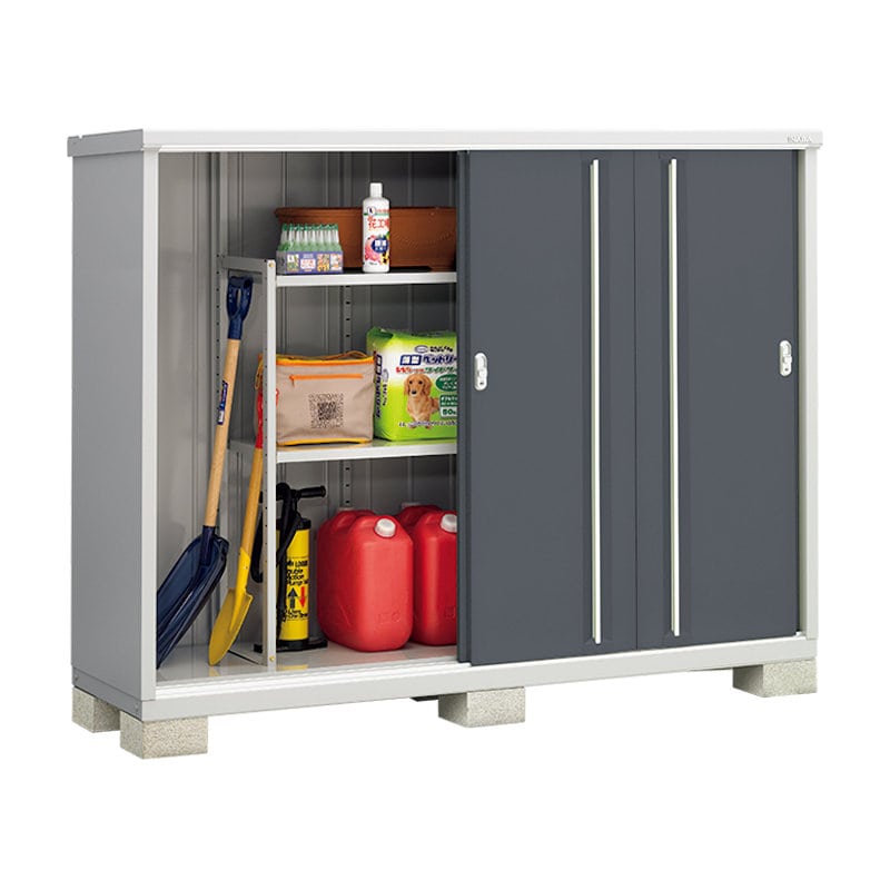 イナバ　シンプリーＭＪＸ－２１６ＤＰ　長もの収納　グレー　約幅２．２×奥行０．７ｍ