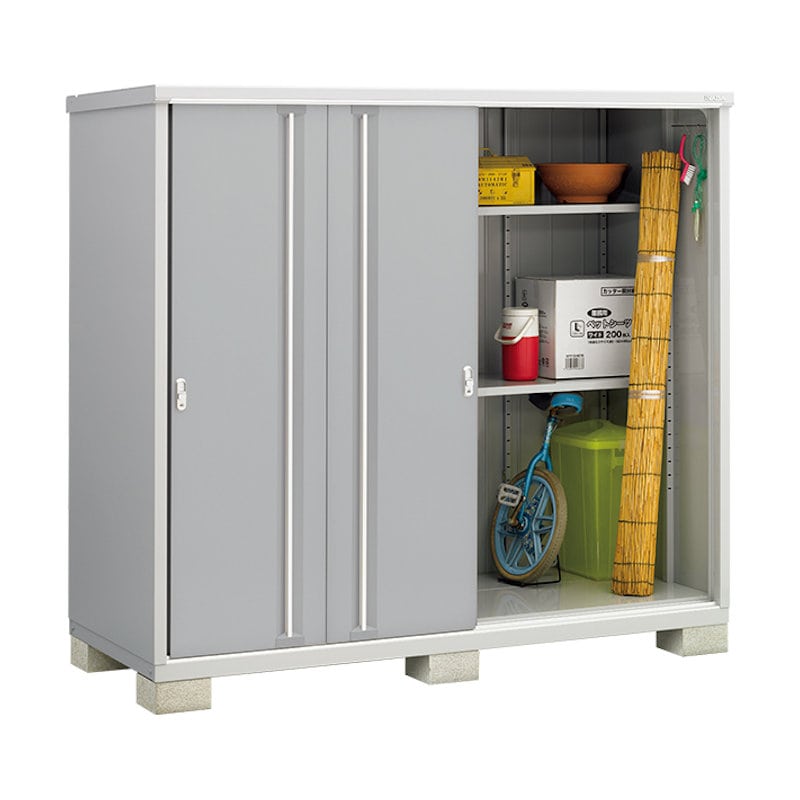 イナバ　シンプリーＭＪＸ－２１９Ｅ　全面棚　ブラウン　約幅２．２×奥行１ｍ