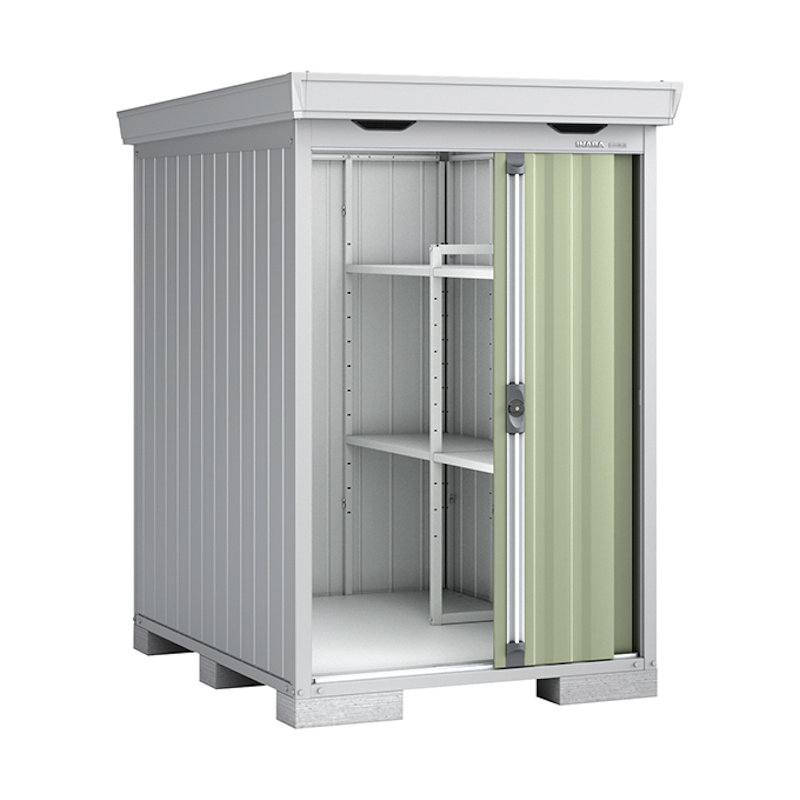 イナバ　フォルタＦＳ－１４１８Ｓ　補強Ａセット　一般・多雪型　シルバー　約幅１．４×奥行１．８ｍ