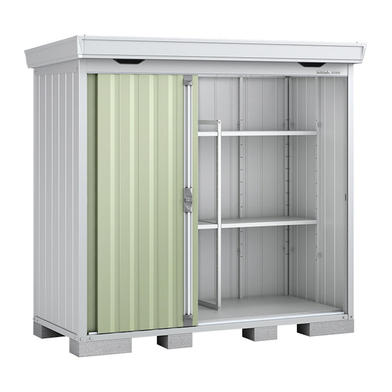 イナバ　フォルタＦＳ－２２０９Ｓ　一般・多雪型　グレー　約幅２．３×奥行１ｍ