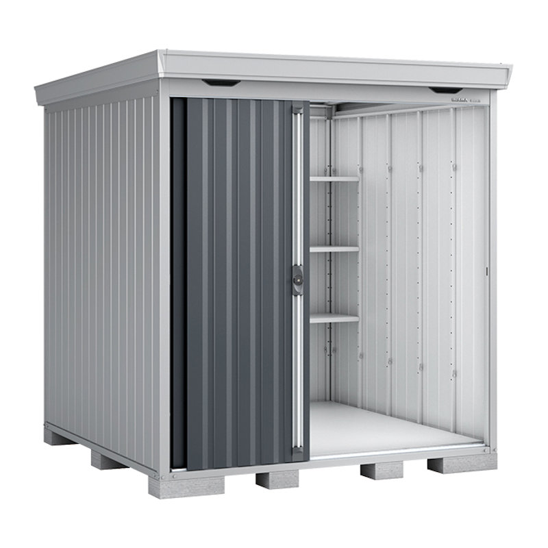 イナバ　フォルタＦＳ－２２２２Ｈ　シルバー　約幅２．３×奥行２．３ｍ