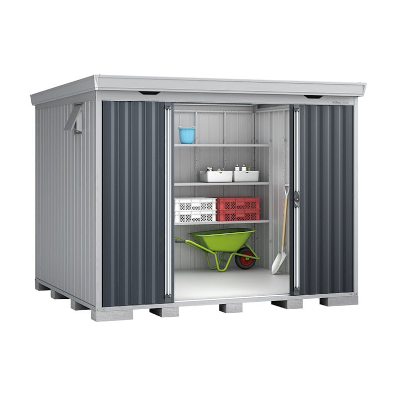 イナバ　フォルタＦＳ－３０２６Ｓ　標準補強セット　多雪型　シルバー　約幅３．１×奥行２．７ｍ