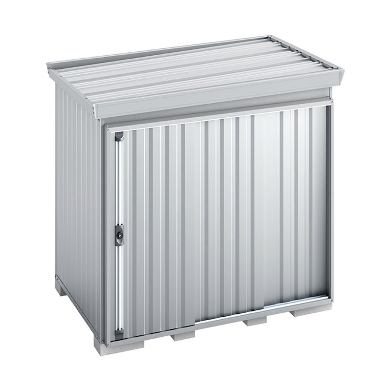 イナバ　フォルタ屋根傾斜変更タイプＦＫ－２２１４ＳＡ　豪雪型　シルバー　約幅２．３×奥行１．４ｍ