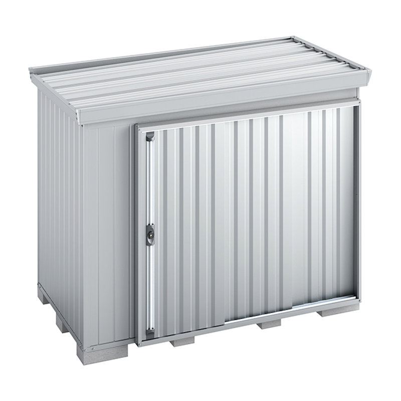 イナバ　フォルタ屋根傾斜変更タイプＦＫ－２６１４ＳＡ　豪雪型　シルバー　約幅２．７×奥行１．４ｍ