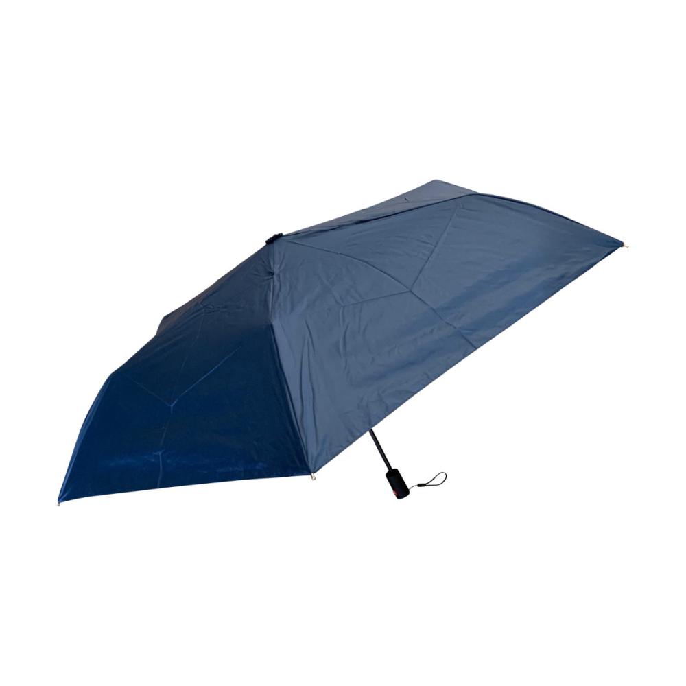 晴雨兼用傘　婦人５５ｃｍミニ　自動開閉　無地　ネイビー