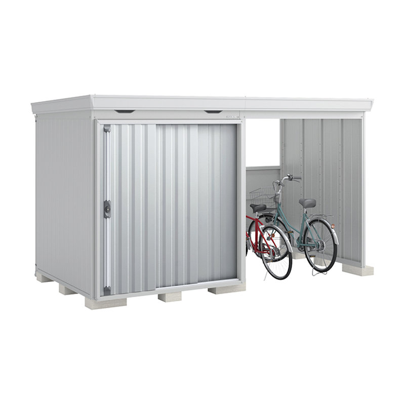 イナバ　フォルタウィズＦＷ－１８Ｋ＋１８１８Ｓ　多雪型　シルバー　約幅３．６×奥行１．８ｍ