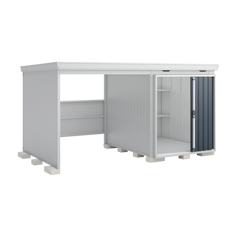 イナバ　フォルタウィズＦＷ－２２Ｋ＋１８２２ＨＡ　グレー　約幅４×奥行２．３ｍ