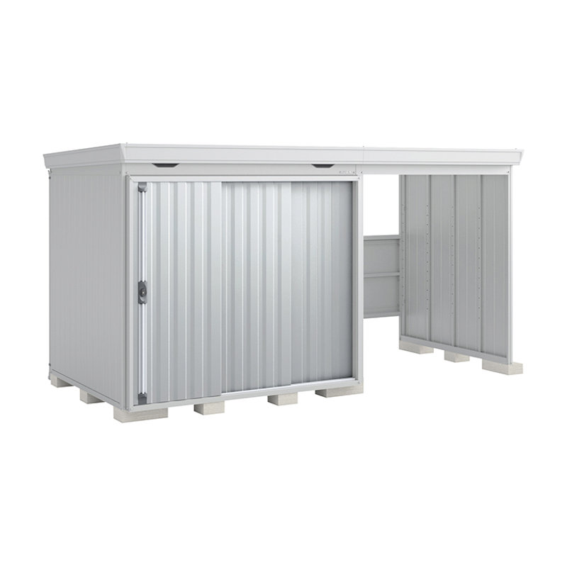 イナバ　フォルタウィズＦＷ－１８Ｋ＋２２１８ＨＡ　多雪型　シルバー　約幅４×奥行１．８ｍ