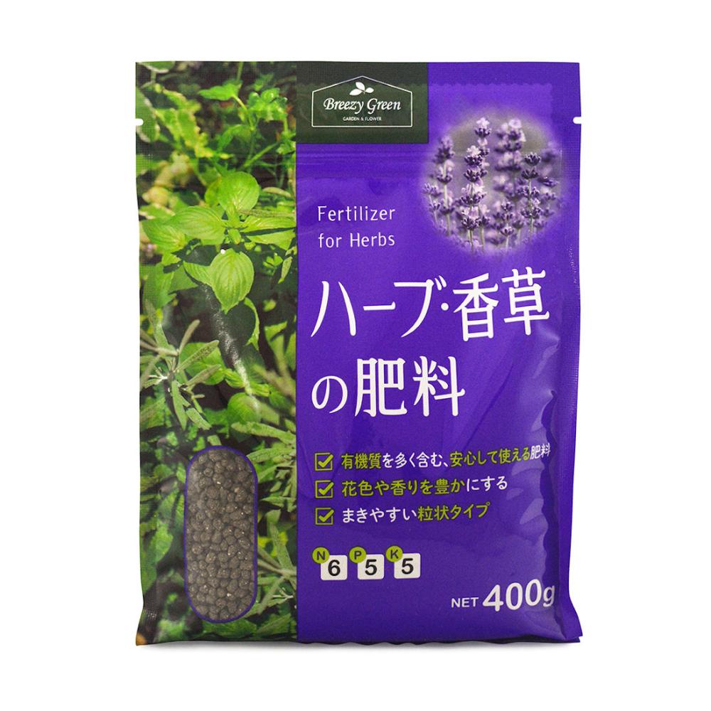 Ｂｒｅｅｚｙ　Ｇｒｅｅｎ　ハーブ・香草の肥料　４００ｇ