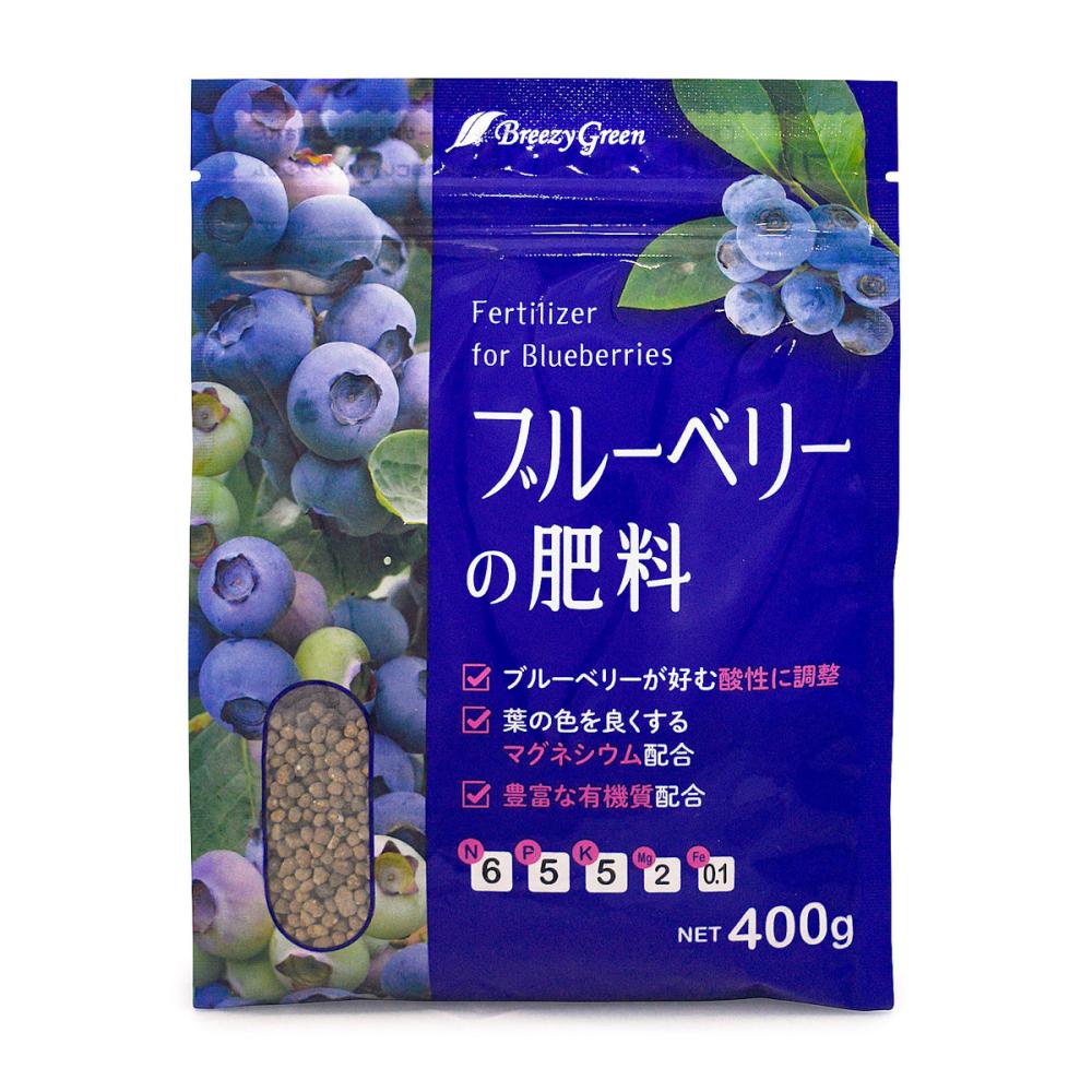 Ｂｒｅｅｚｙ　Ｇｒｅｅｎ　ブルーベリーの肥料　４００ｇ