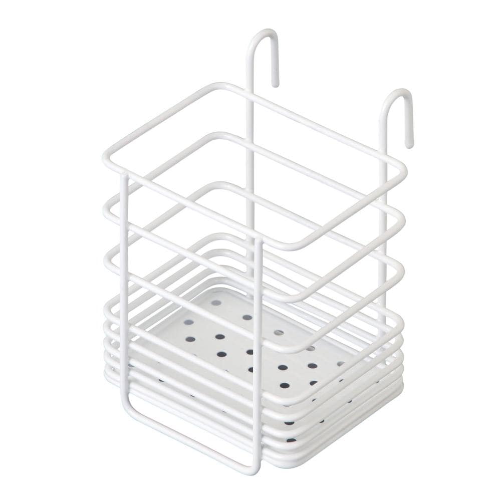 アテーナライフ　水切りカゴにつけられる　カトラリースタンド