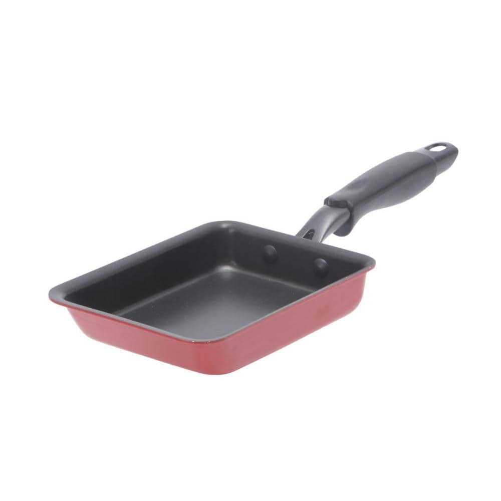 アテーナライフ　ガス火高耐久コート玉子焼き　１３×１８ｃｍ