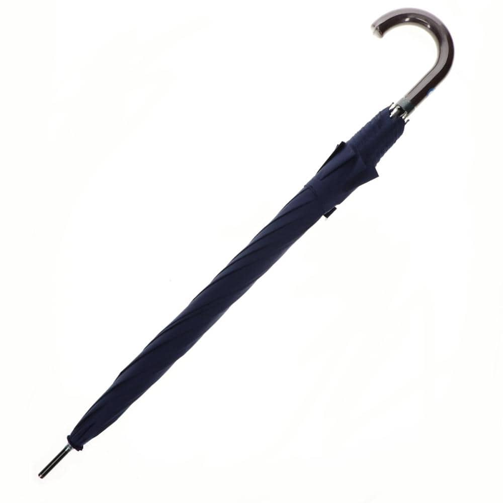 你的品牌名　紳士　軽くて丈夫な撥水ジャンプ傘　ネイビー　６５ｃｍ