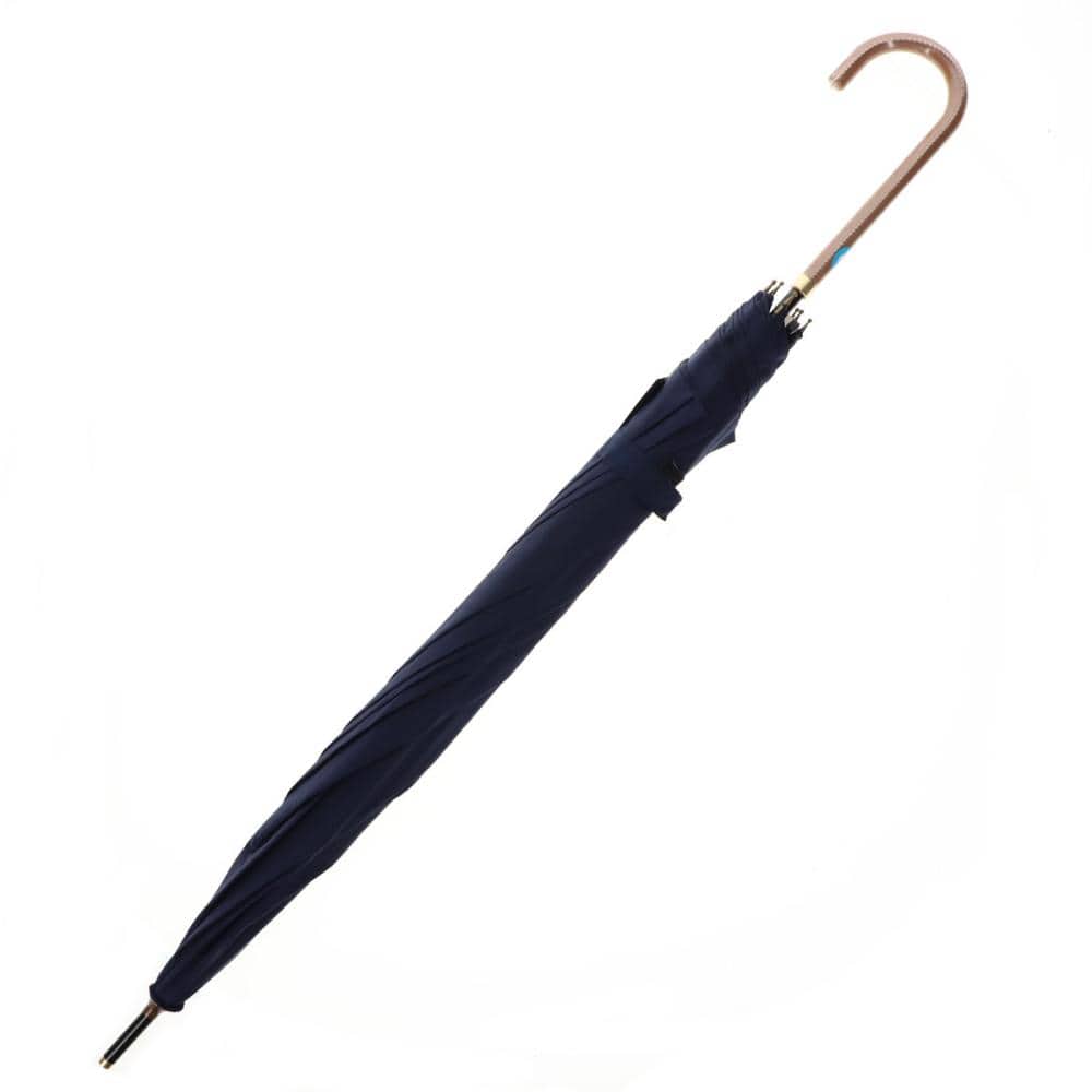 你的品牌名　婦人　軽くて丈夫な撥水ジャンプ傘　ネイビー　６０ｃｍ