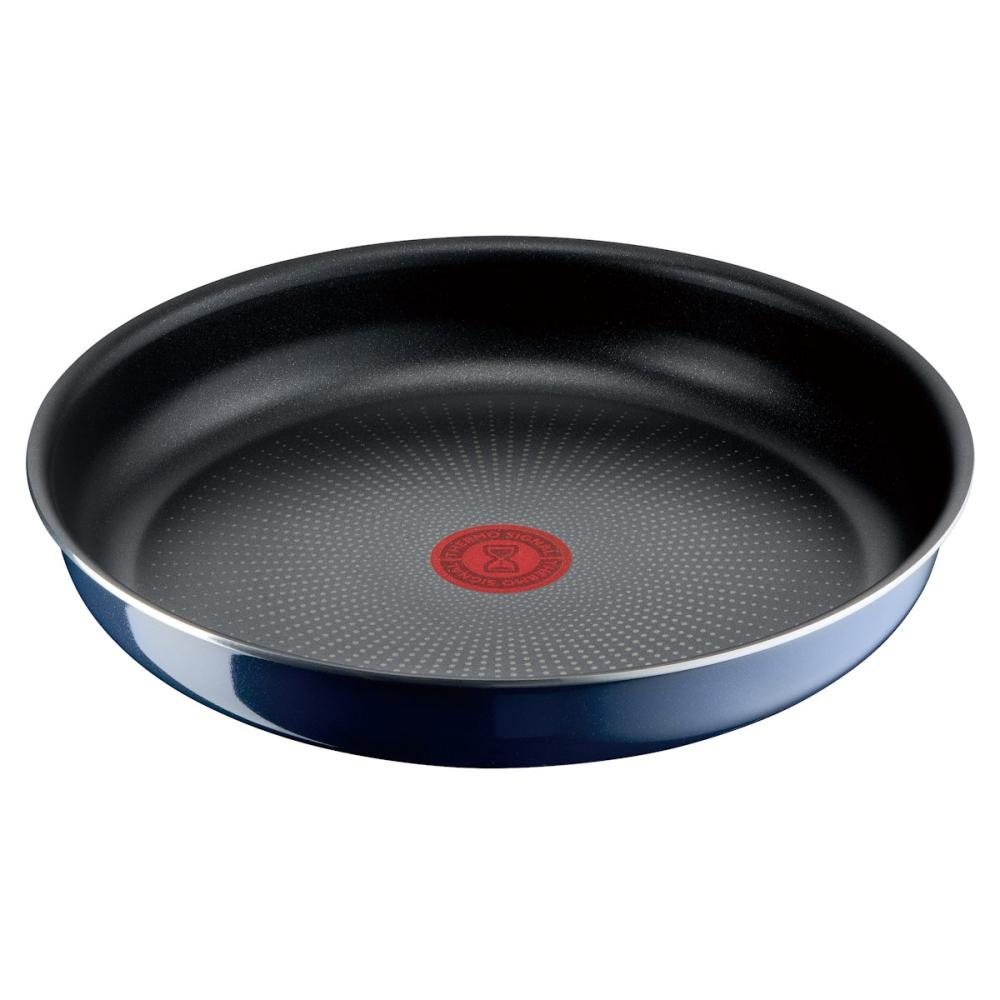 ティファール　インジニオ・ネオ　ロイヤルブルー・インテンス　ガス火専用　取っ手のとれるフライパン　２８ｃｍ　Ｌ４３７０６