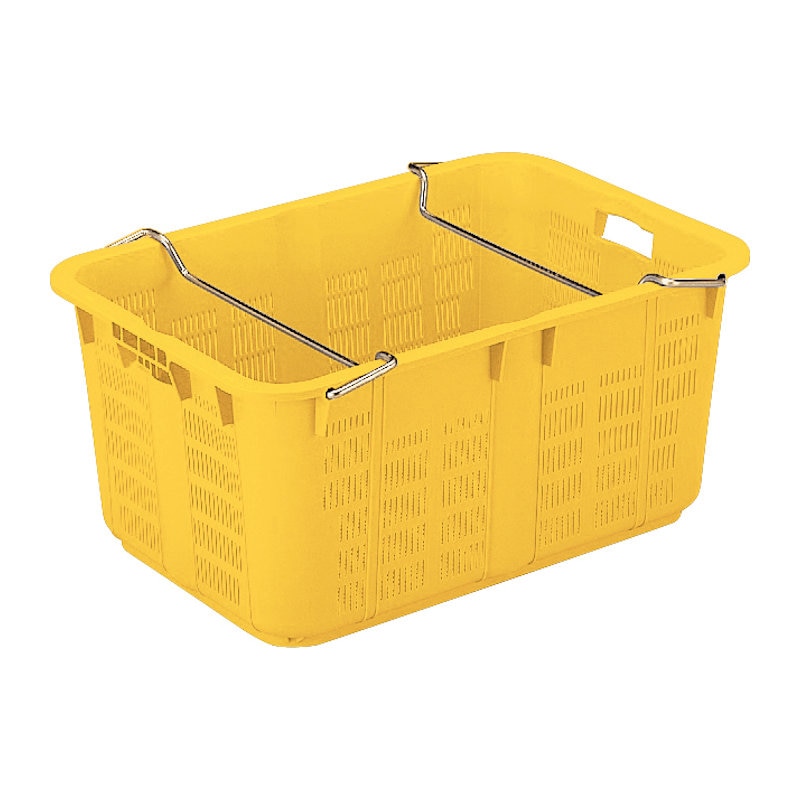 サンテナーＡ　＃１２０－２　ハンドル付き　イエロー