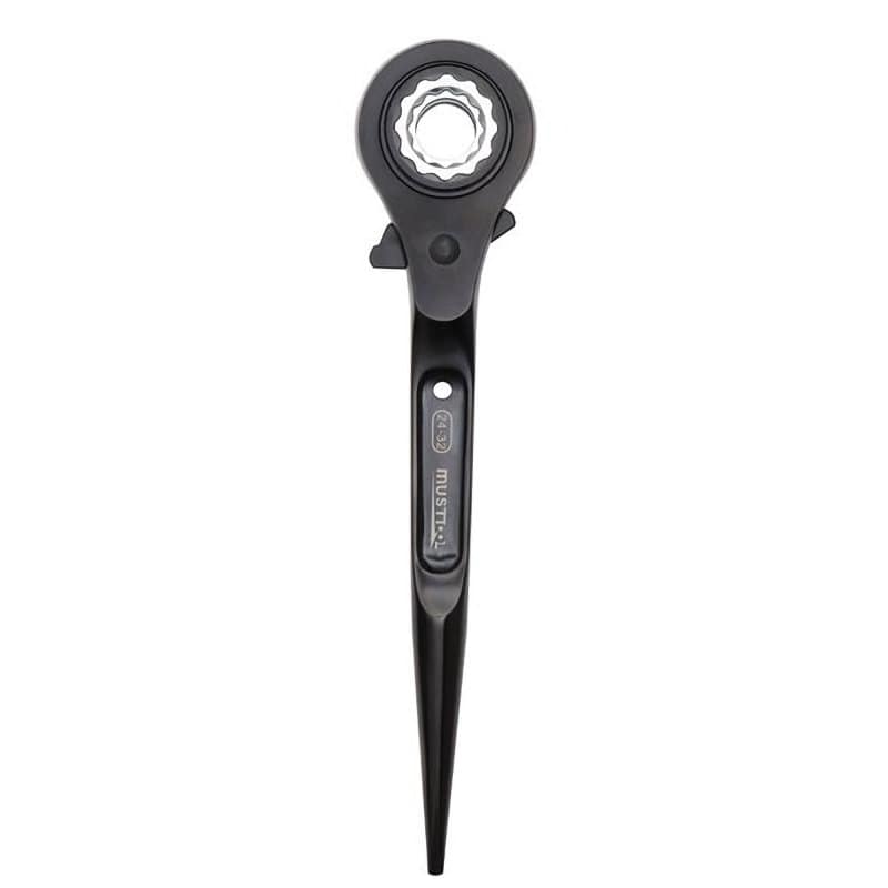 イチネンアクセス　４サイズラチェット　２４×２７×３２×３６　黒　ＲＷ－４ＳＳＢＣ