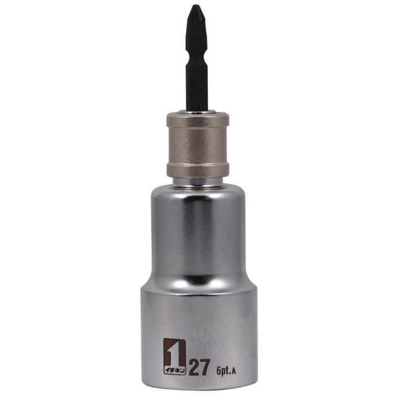 イチネンアクセス　軸交換式落下防止ソケット　２７ｍｍ　６角　ＲＳ２７－６Ｋ