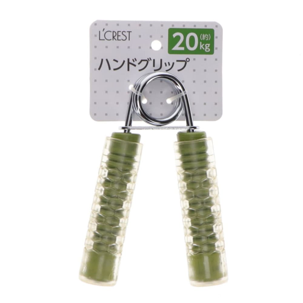 Ｌ’ＣＲＥＳＴ（ルクレスト）　ハンドグリップ　２０ｋｇ　グリーン