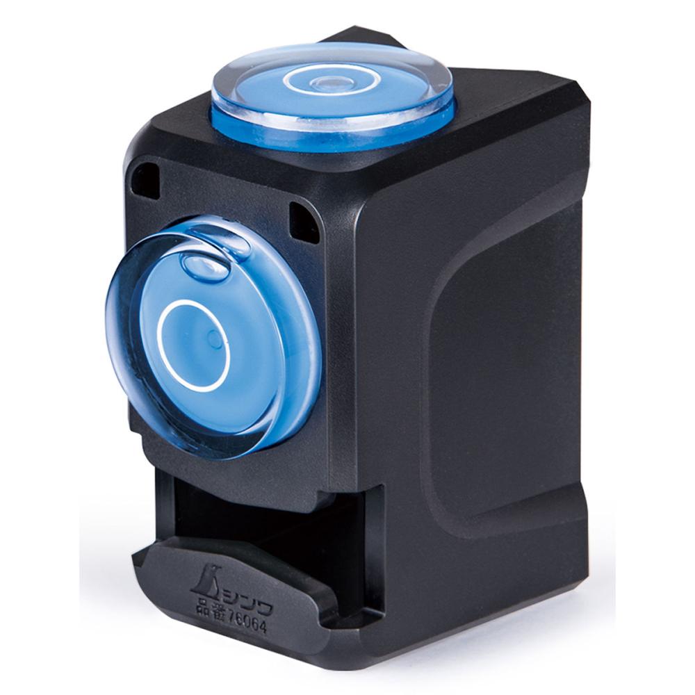 シンワ測定　ミニレベル　Ｒｅｖｏ　キューブ型　ポール用　７６０６４