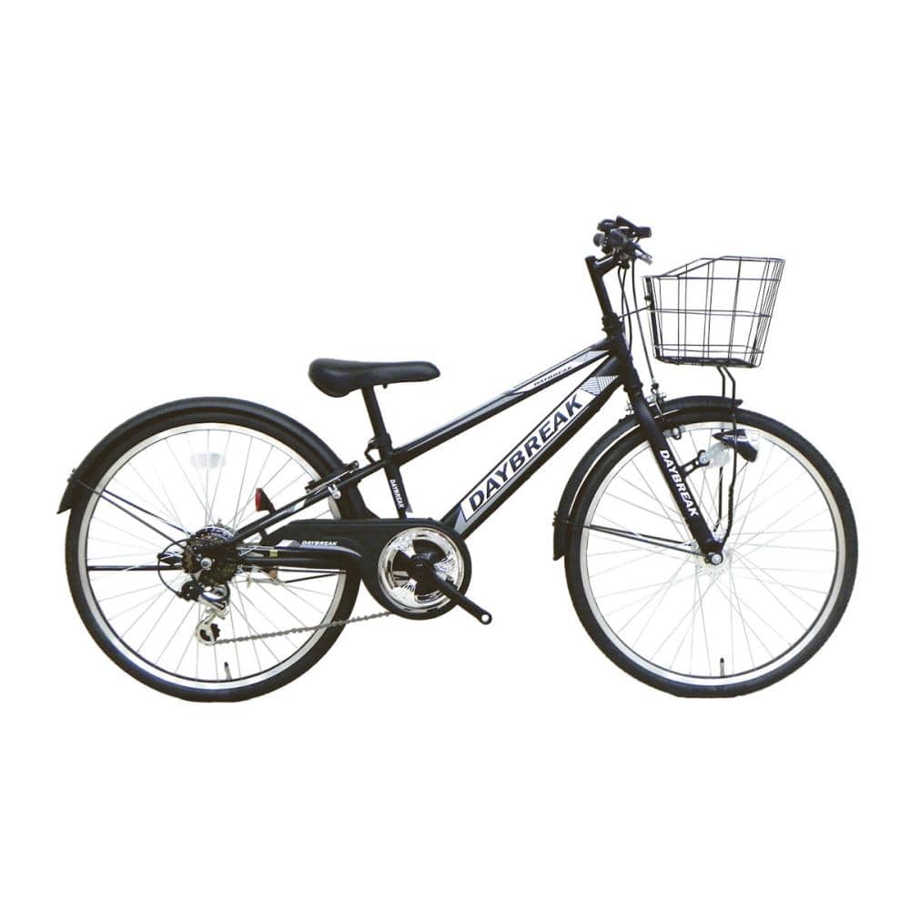 大日産業　子ども車　ＬＥＤオートライト付　デイブレイク　２４インチ　ブラック