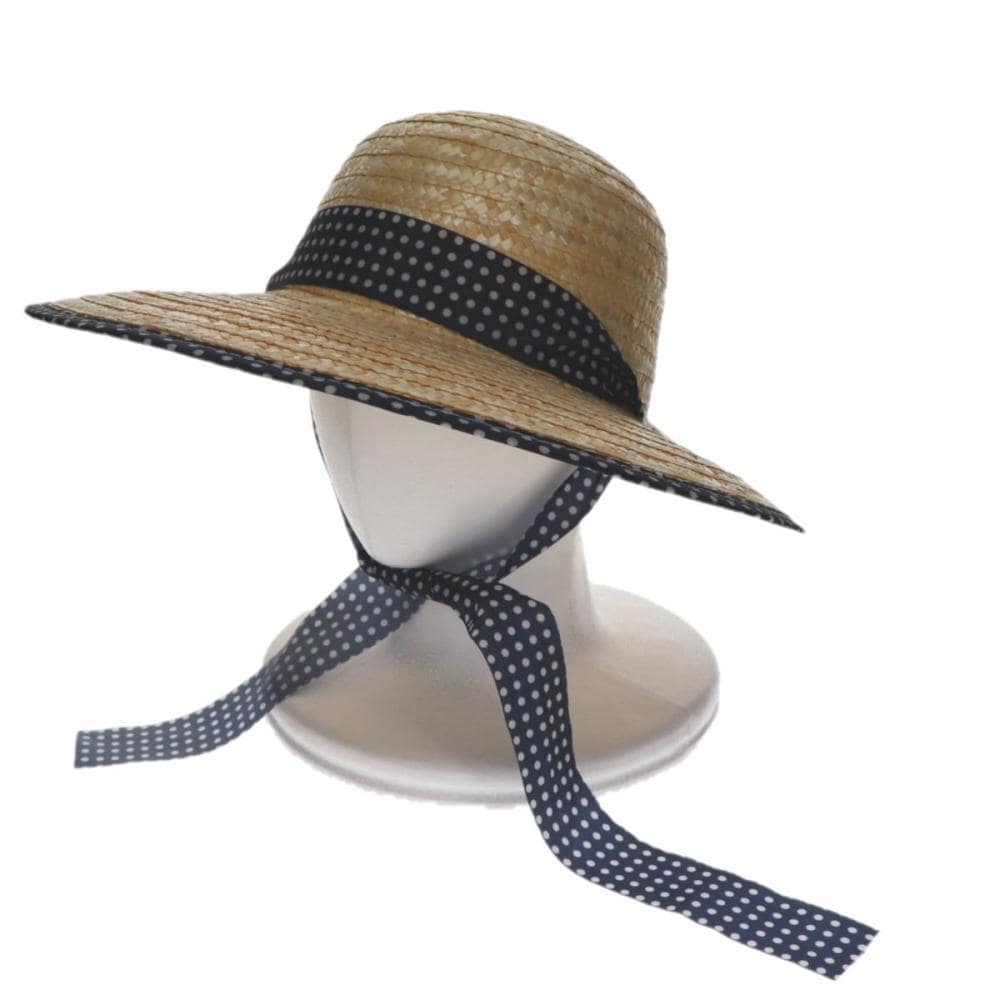 你的品牌名　婦人　麦わら帽子　はまぐり