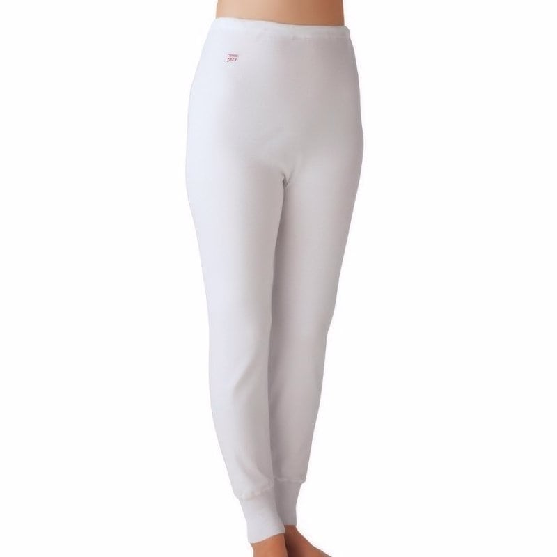 グンゼ　婦人スラックス下　ホワイト　Ｌ　ＧＱ－１