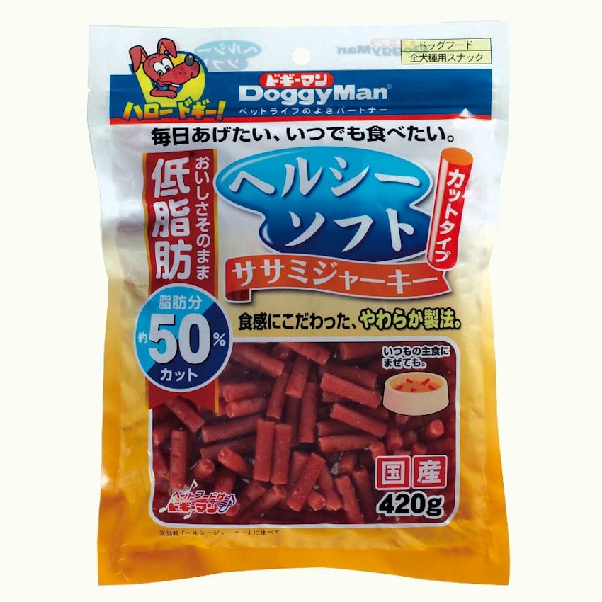 ドギーマン　ヘルシーソフト　ササミカット　４２０ｇ