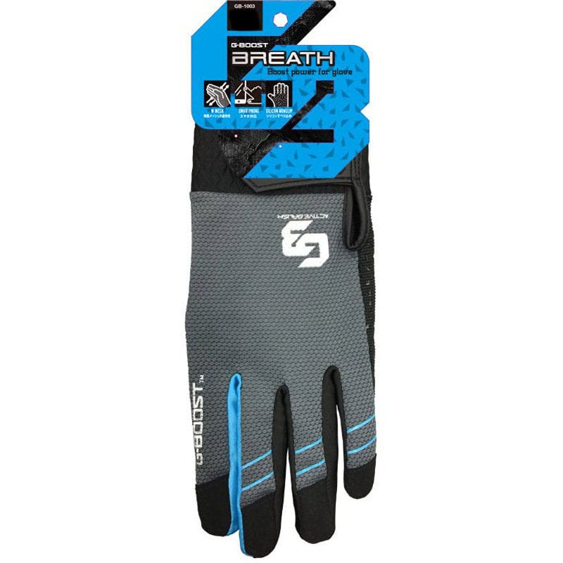 ユニワールド　作業グローブ　Ｇ－ＢＯＯＳＴ　ＢＲＥＡＴＨ　Ｌ　ＧＢ－１００３