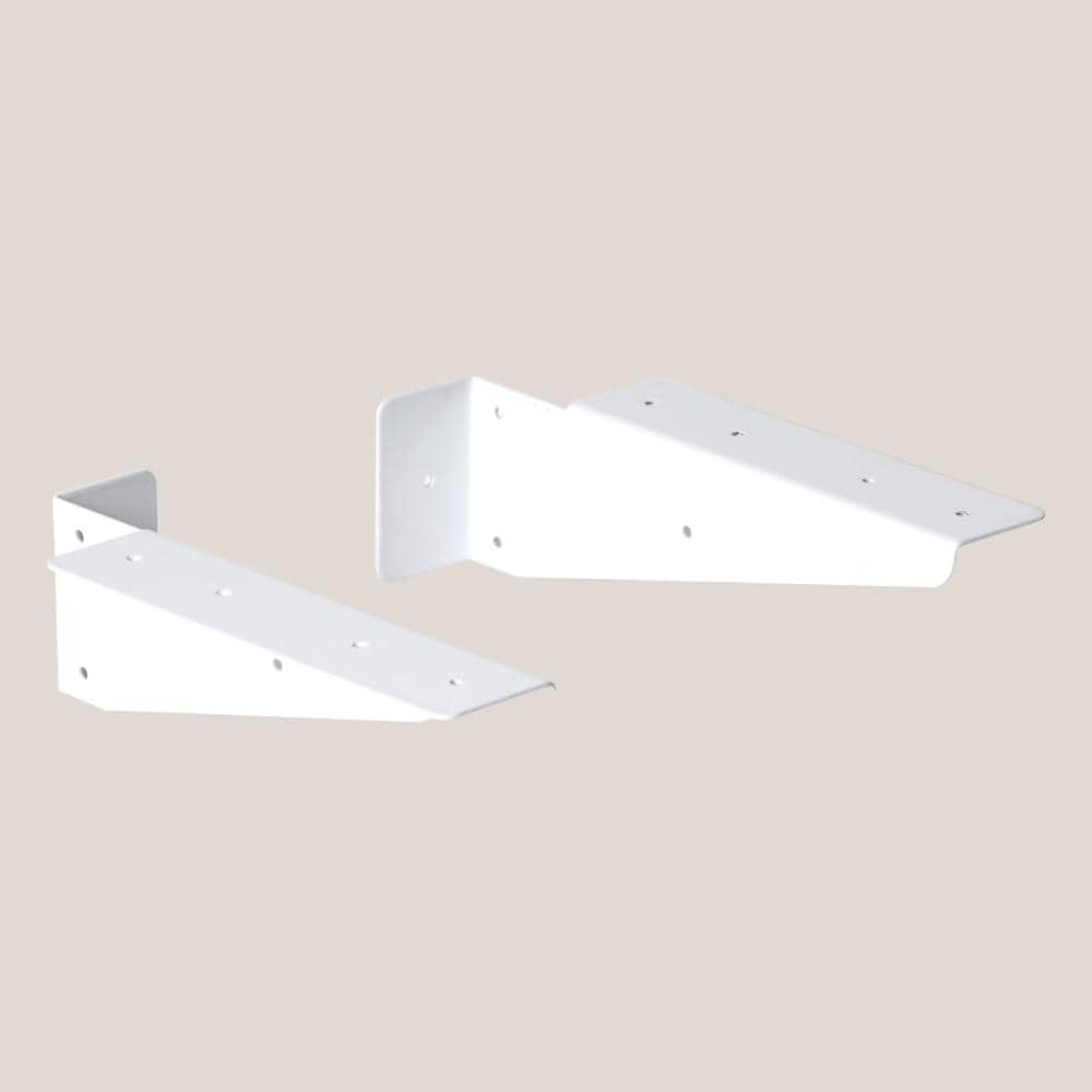 アイワ金属　壁面ＤＩＹパーツ　ＳＰＦブラケット　ショート　ホワイト　ＡＰ－３０２８Ｗ