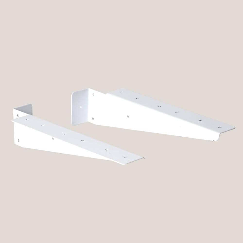 アイワ金属　壁面ＤＩＹパーツ　ＳＰＦブラケット　ロング　ホワイト　ＡＰ－３０２９Ｗ