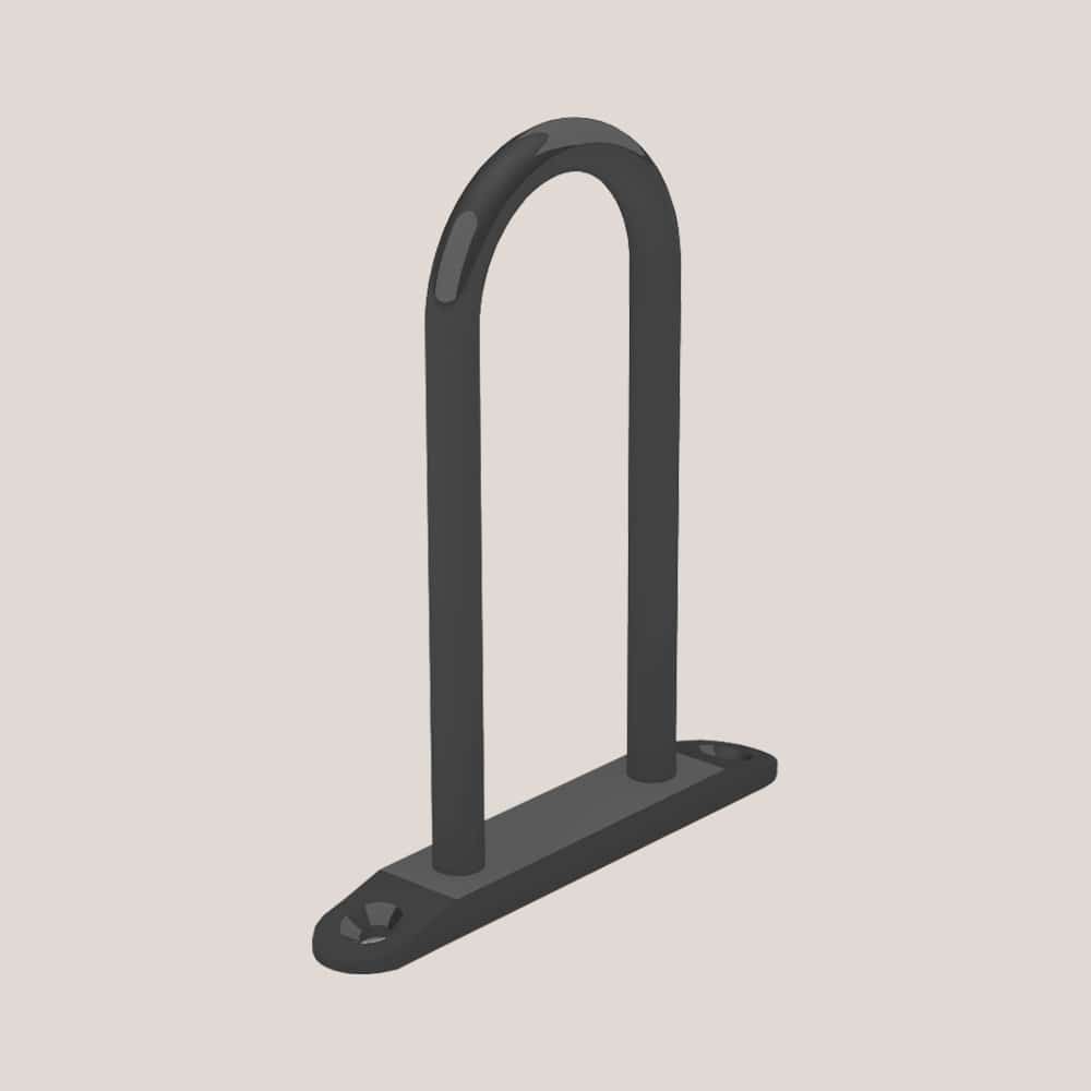 アイワ金属　アイアンフックＵ　ブラック　ＡＰ－３０３０Ｂ