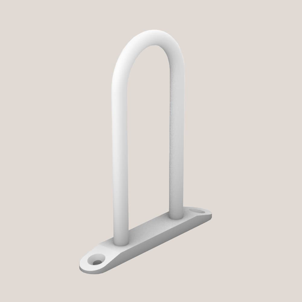 アイワ金属　壁面ＤＩＹパーツ　アイアンフックＵ　ホワイト　ＡＰ－３０３０Ｗ