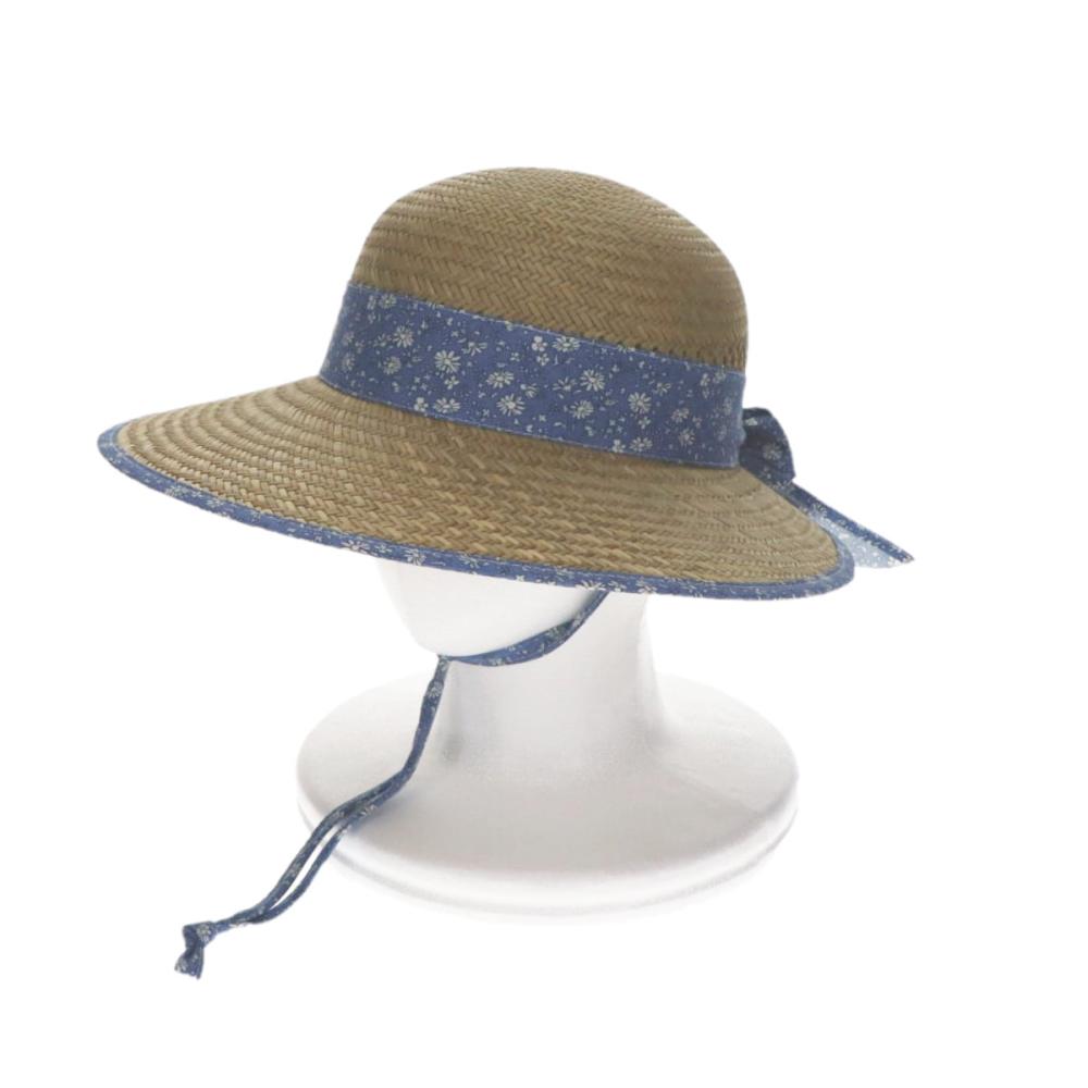 你的品牌名　婦人　い草帽子　カレン