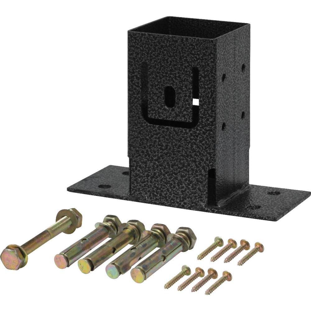 ラティス柱固定金具　ベースプレート　ＫＭ－２２７１