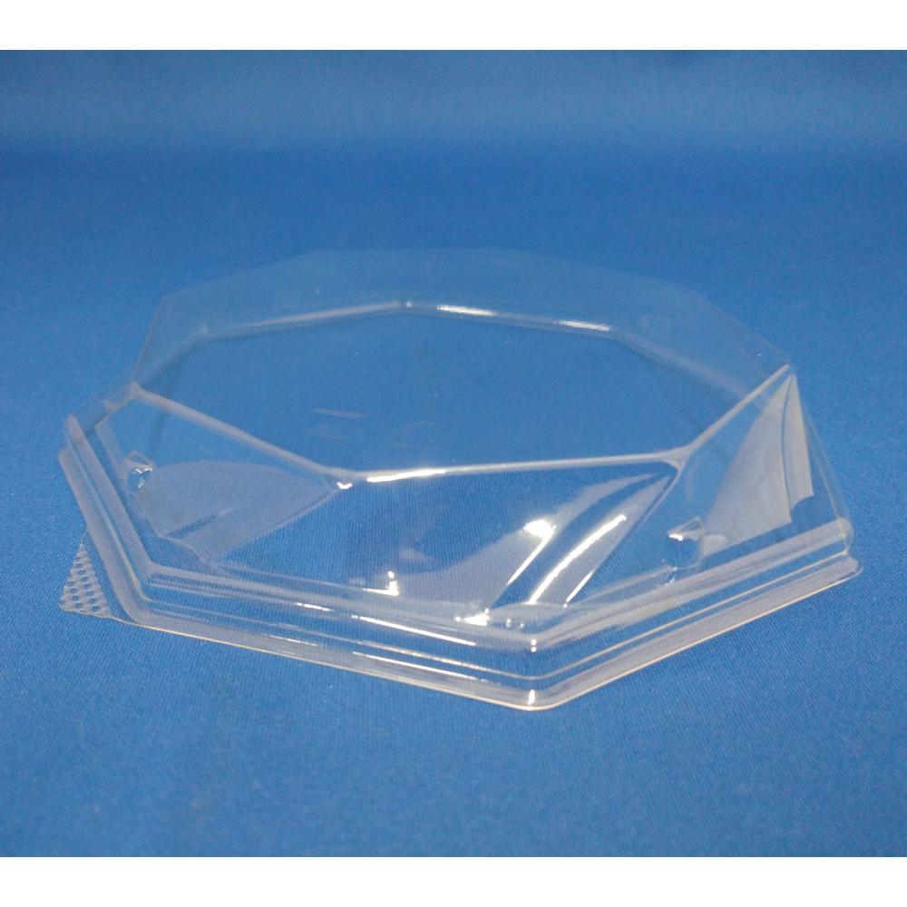 エフピコ　カットフルーツ容器　蓋　透明　５０個入り　Ｔ－ＡＰ－八角３０嵌合蓋ＡＰＥＴエコ