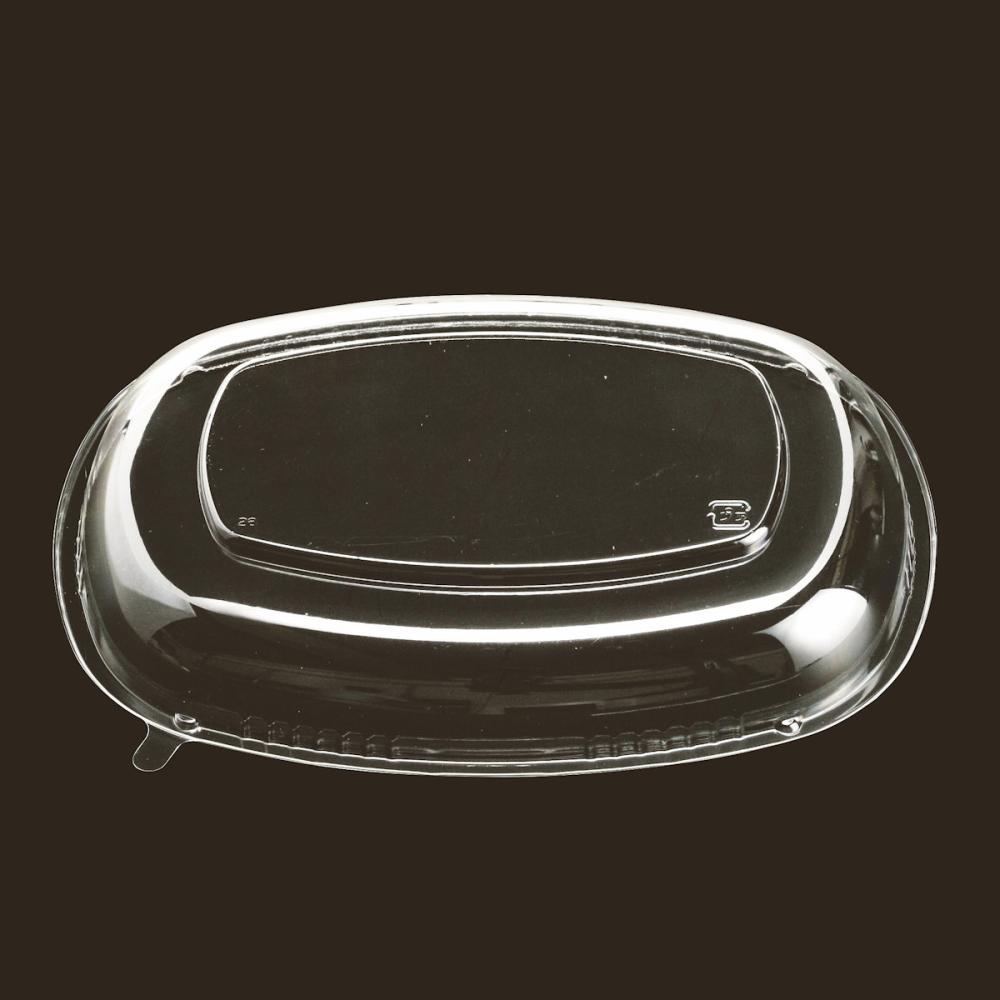 エフピコチューパ　丼容器　蓋　４９０ｃｃ用　透明　５０個入り　CY-丼 小判中 内嵌合蓋