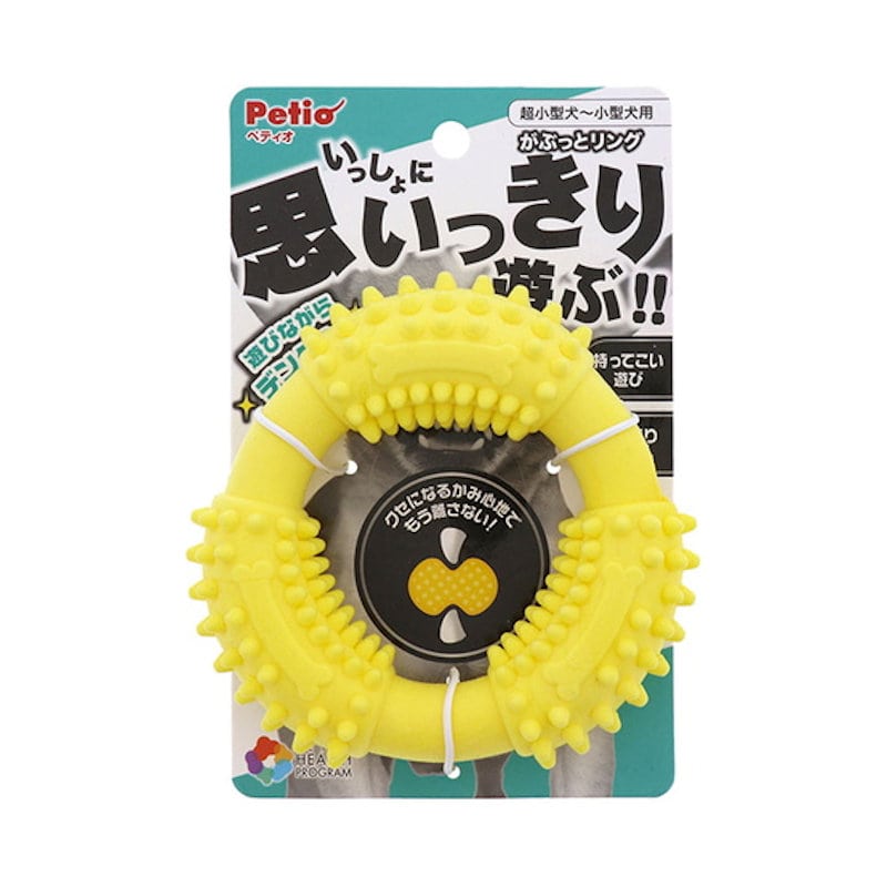 ペティオ　ヘルスプログラム　がぶっとリング　小型犬～超小型犬用