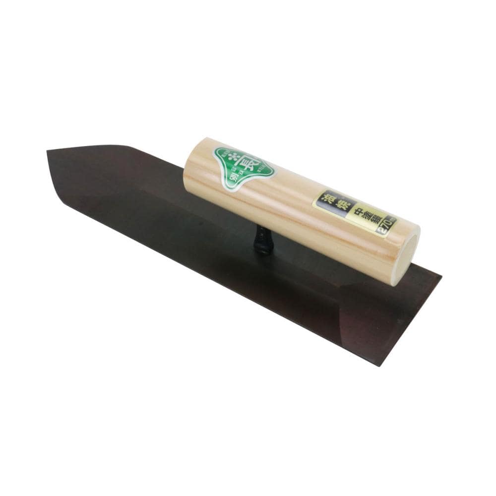 藤原産業　緑長　油焼中塗鏝　２７０ｍｍ