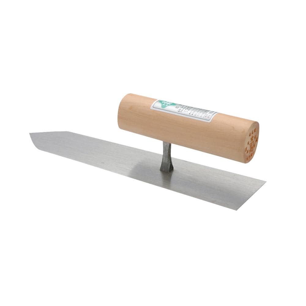 藤原産業　緑長　安来鋼本焼仕上鏝　２１０ｍｍ